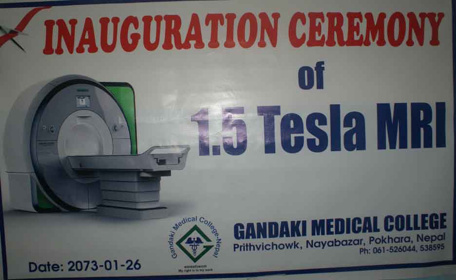 MRI Inauguration